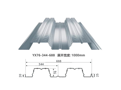 金昌YX76-344-688開口樓承板