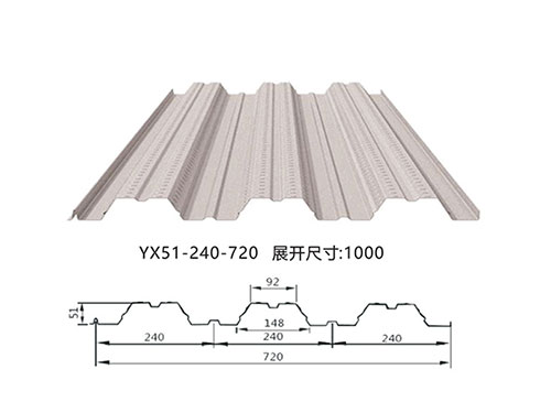 嘉峪關(guān)YX51-240-720開口樓承板